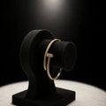 Tiffany Style 92.5 Silver with Gold Polish Kada